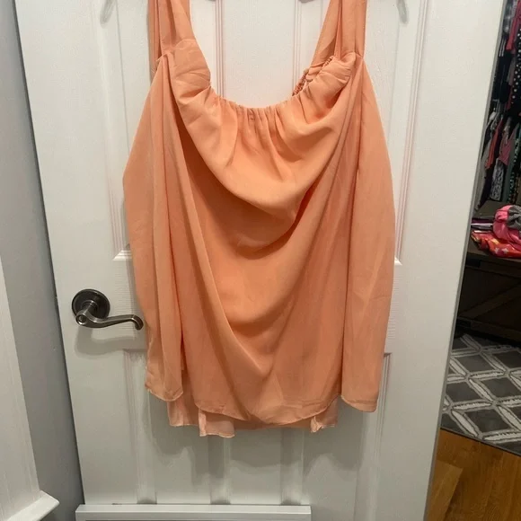 Tobi sleeveless top coral large - Picture 10 of 11